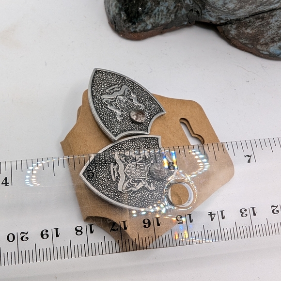 LOT of 5 Vintage screw back earrings - Picture 16 of 16